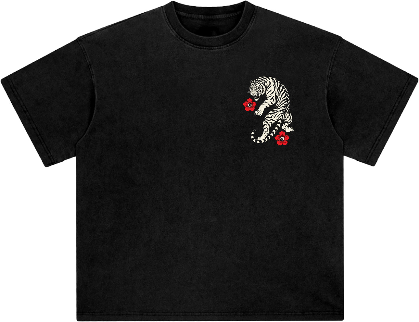 Tokyo White Tiger Tee