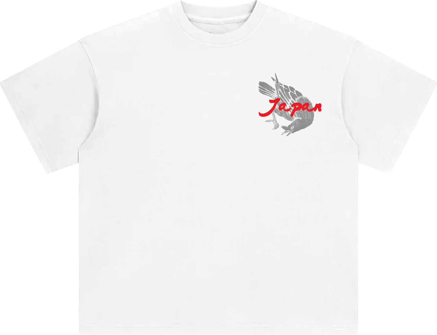 Japanese Crow Birds Tee
