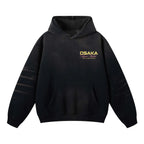 Osaka Flower Market Premium Sunfade Heavyweight Fleeced Hoodie