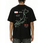 Rising Sun Map Tee