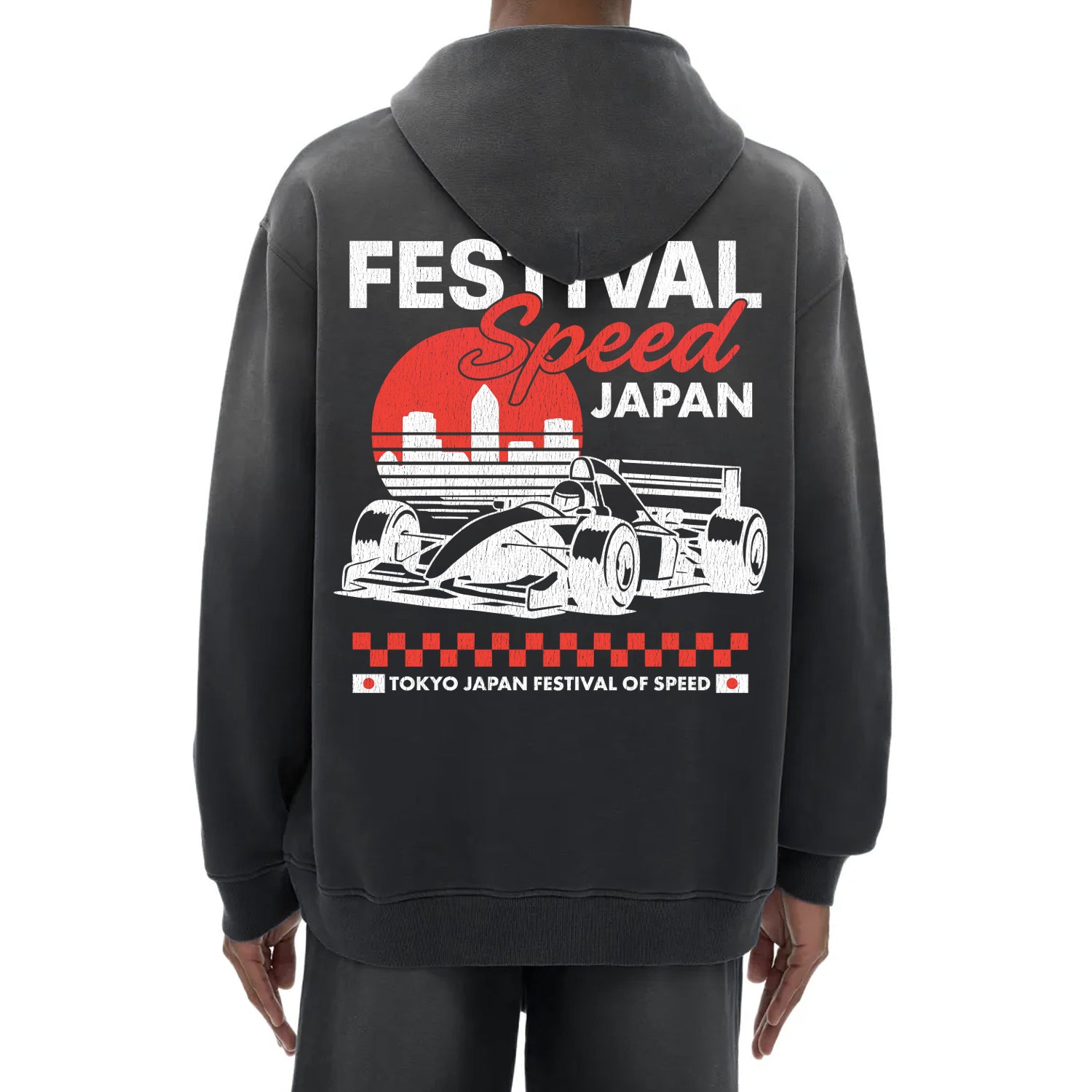 Festival of Speed Premium Sunfade Heavyweight Fleeced Hoodie