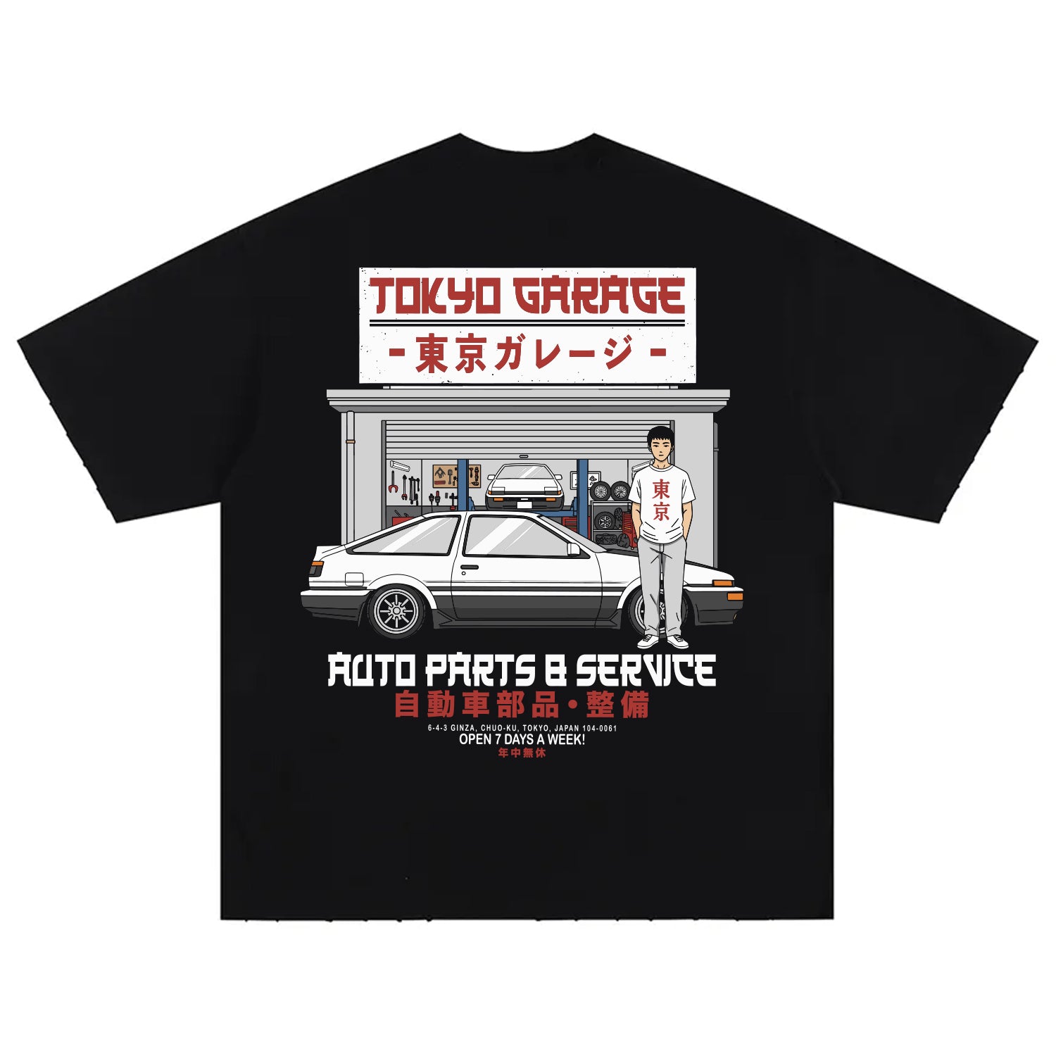 Tokyo Garage Heavyweight Tee