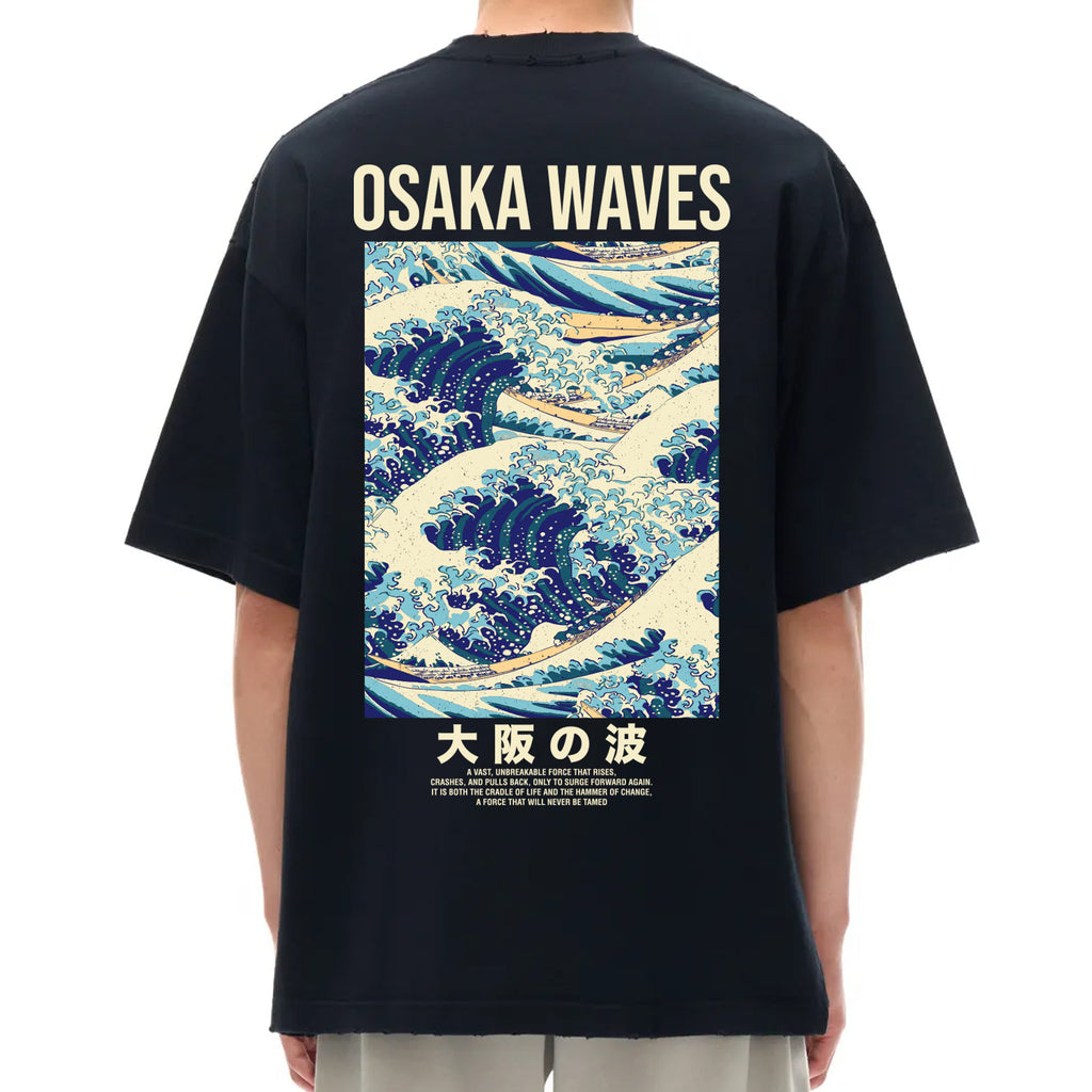 Osaka Waves Heavyweight Tee