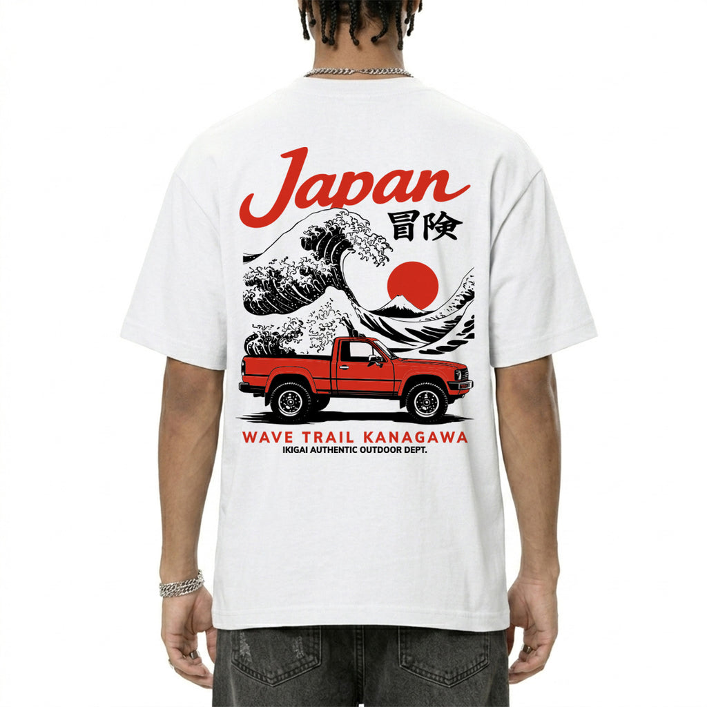 Wave Trail Kanagawa Tee