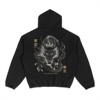 DRAGON Boxy Cinched Hem Hoodie