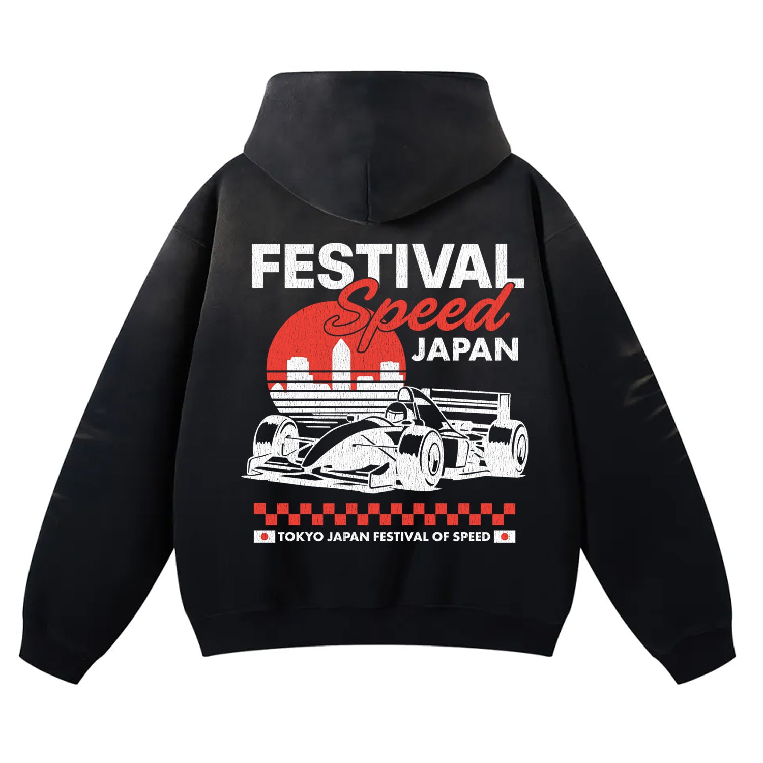 Festival of Speed Premium Sunfade Heavyweight Fleeced Hoodie