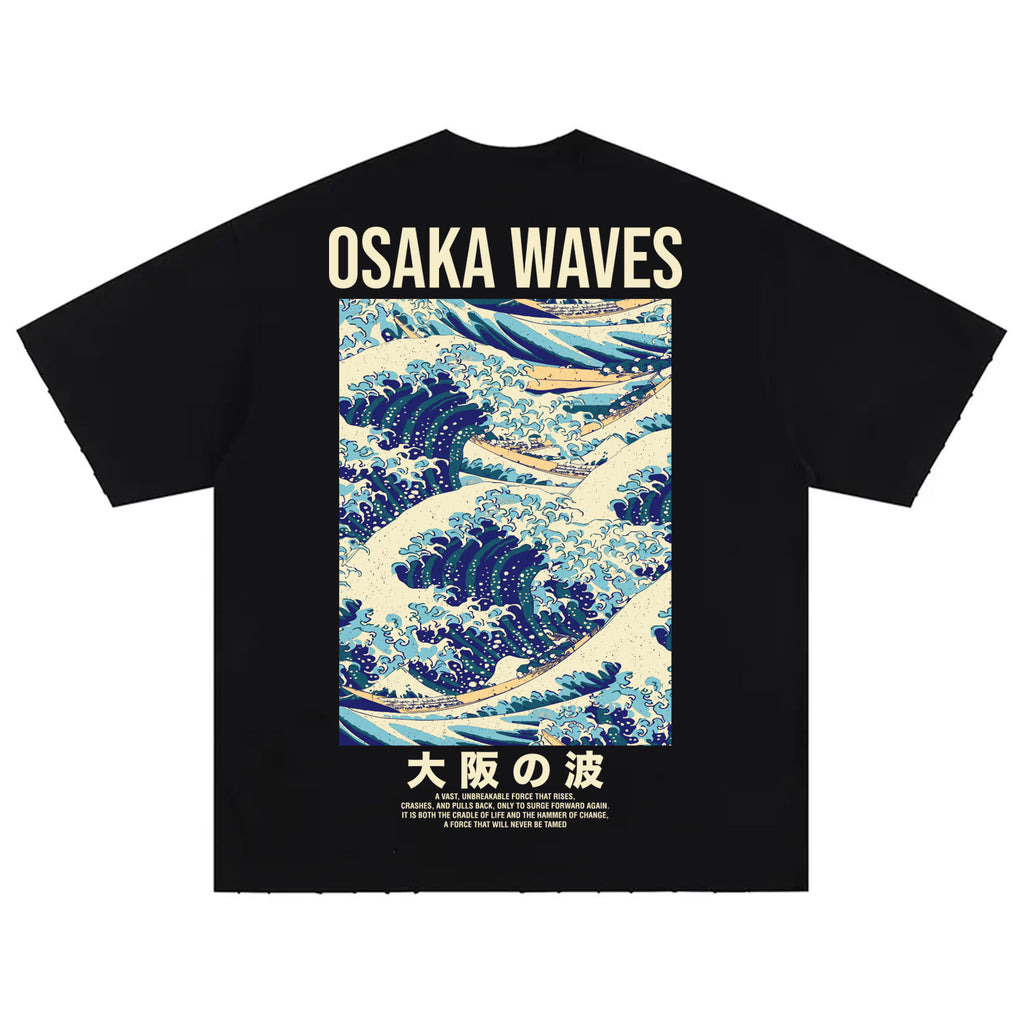 Osaka Waves Heavyweight Tee