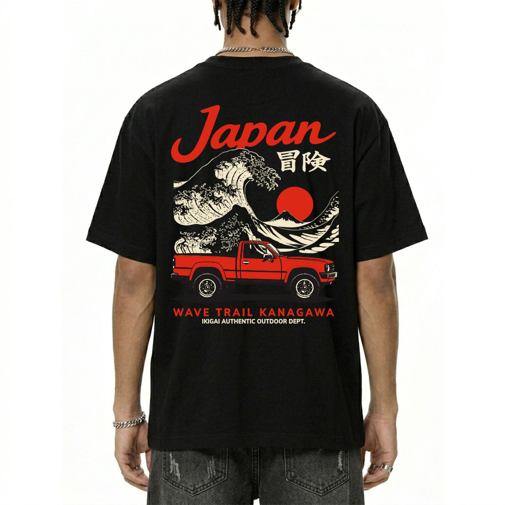 Wave Trail Kanagawa Tee