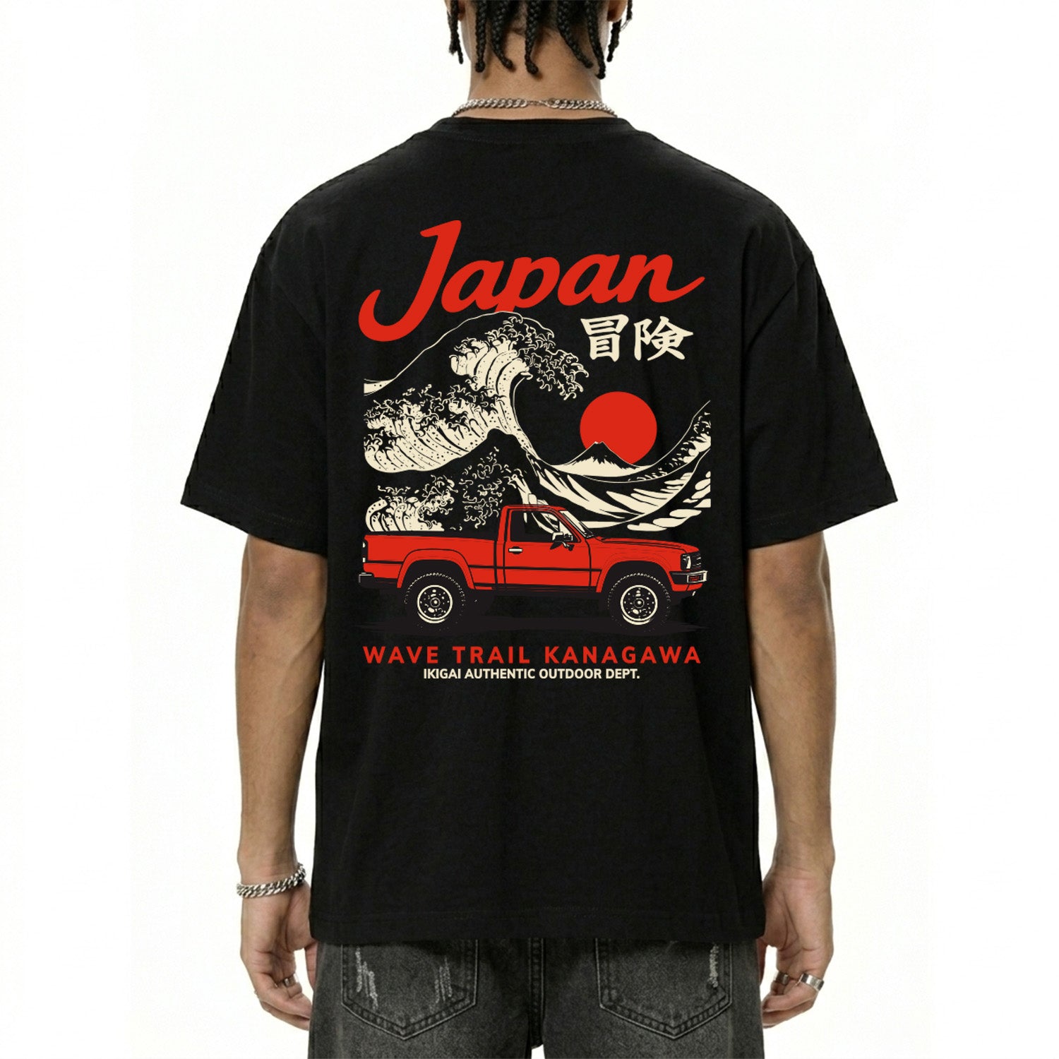 Wave Trail Kanagawa Tee