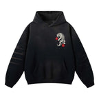 Tokyo White Tigers Premium Sunfade Heavyweight Fleeced Hoodie