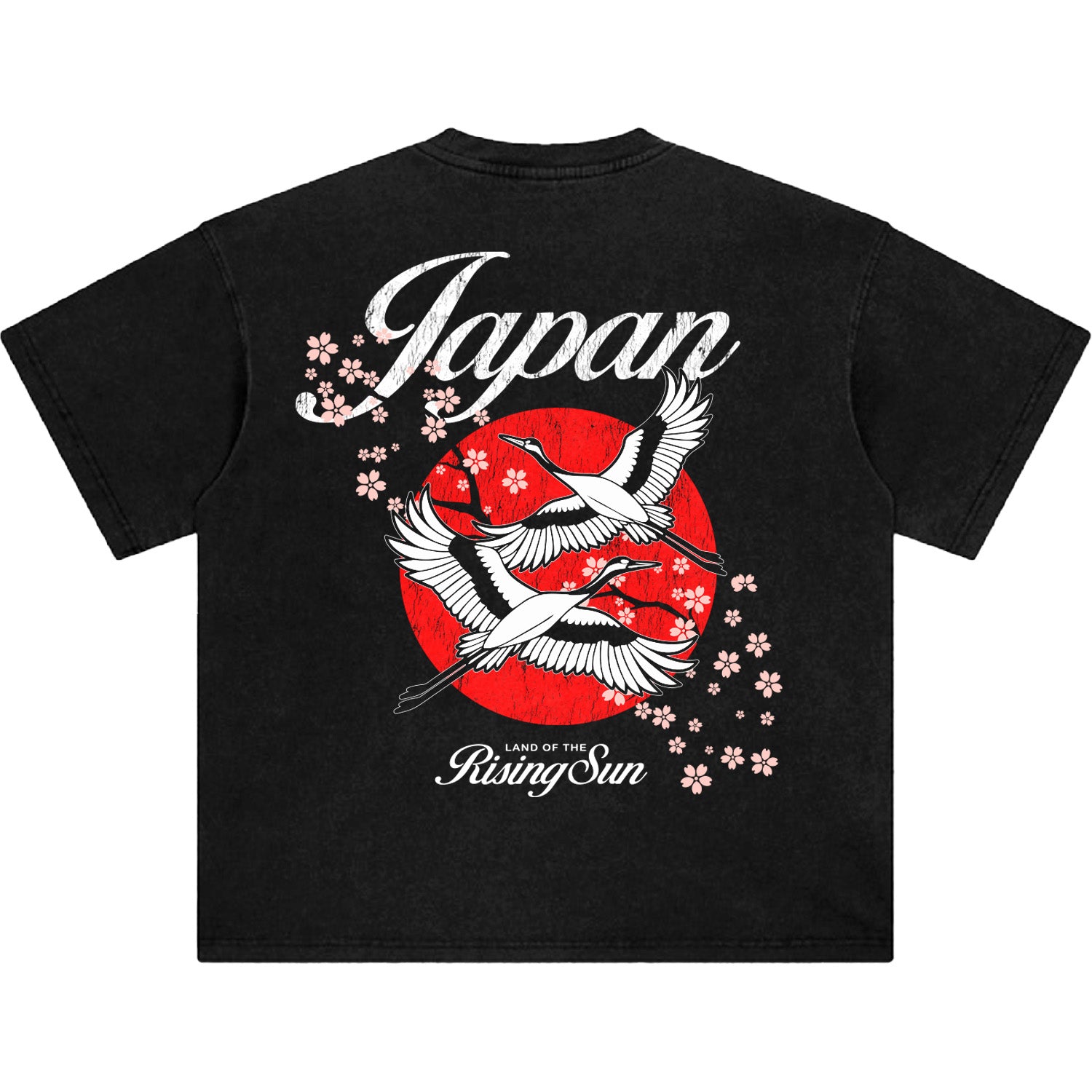 Crane Blossom Tee