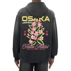 Osaka Flower Market Premium Sunfade Heavyweight Fleeced Hoodie