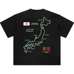 Rising Sun Map Tee