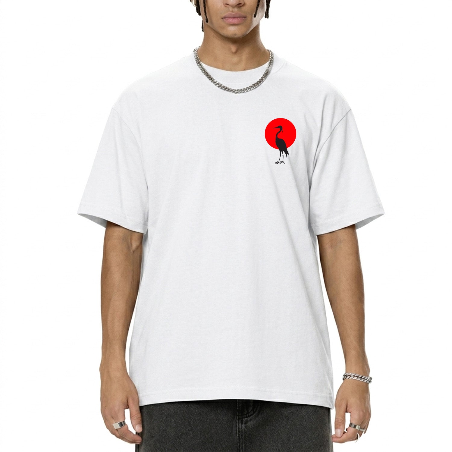 Crane Blossom Tee