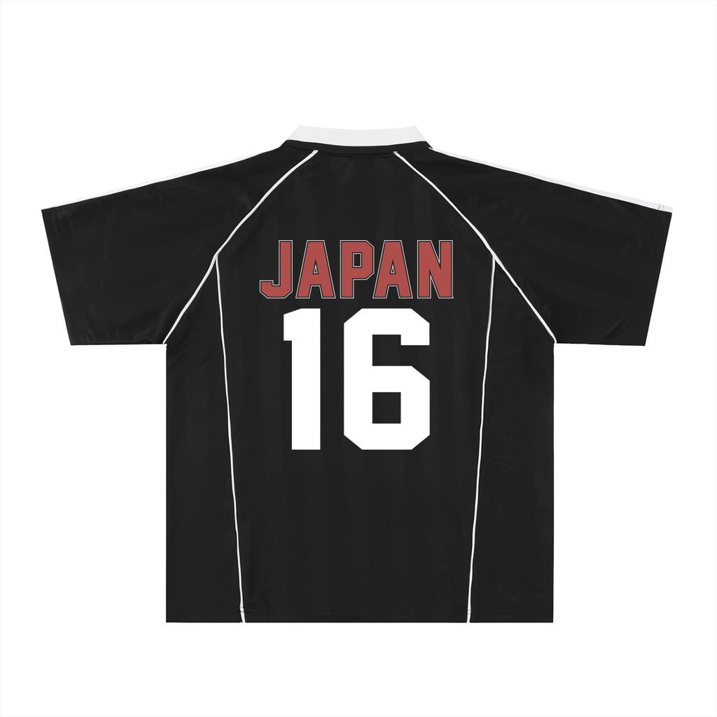 Shadow Stripe Collared Soccer Jersey