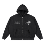 Sparkles Full Zip Boxy Hoodie Dragon