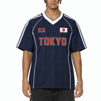 Shadow Stripe Collared Soccer Jersey