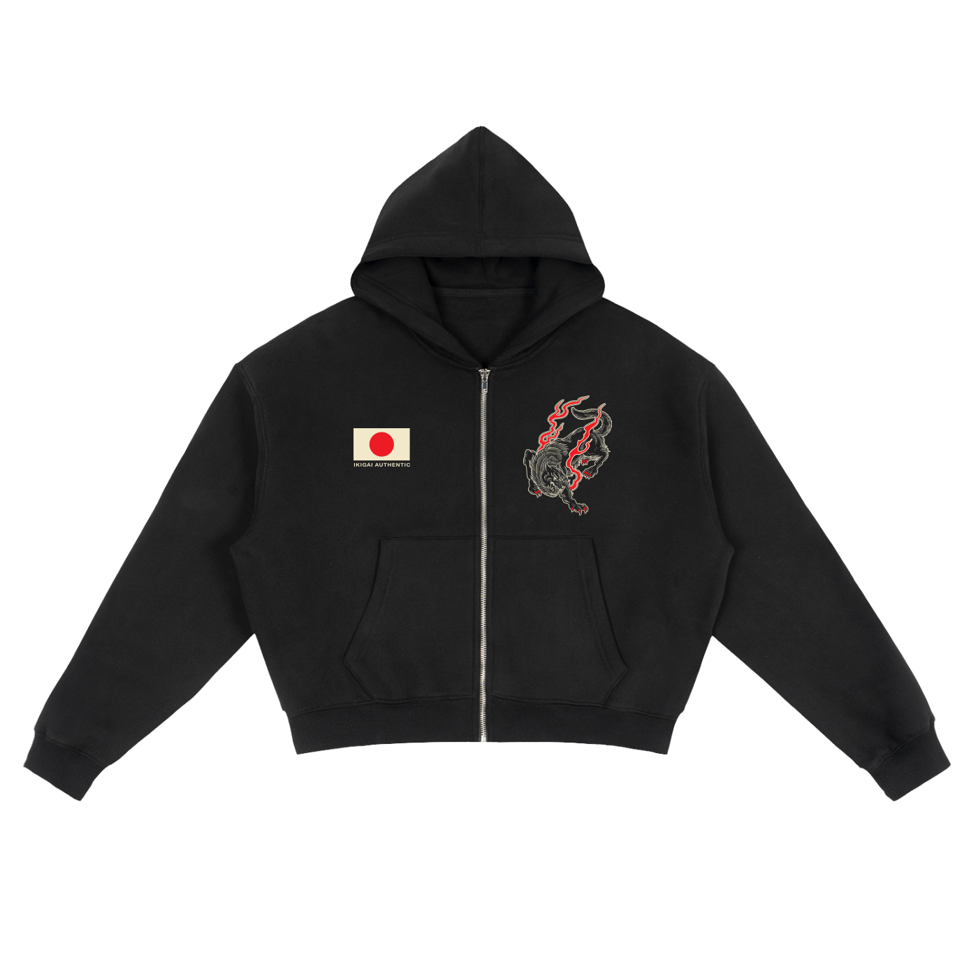 Okami Wolves Full-Zip Hoodie
