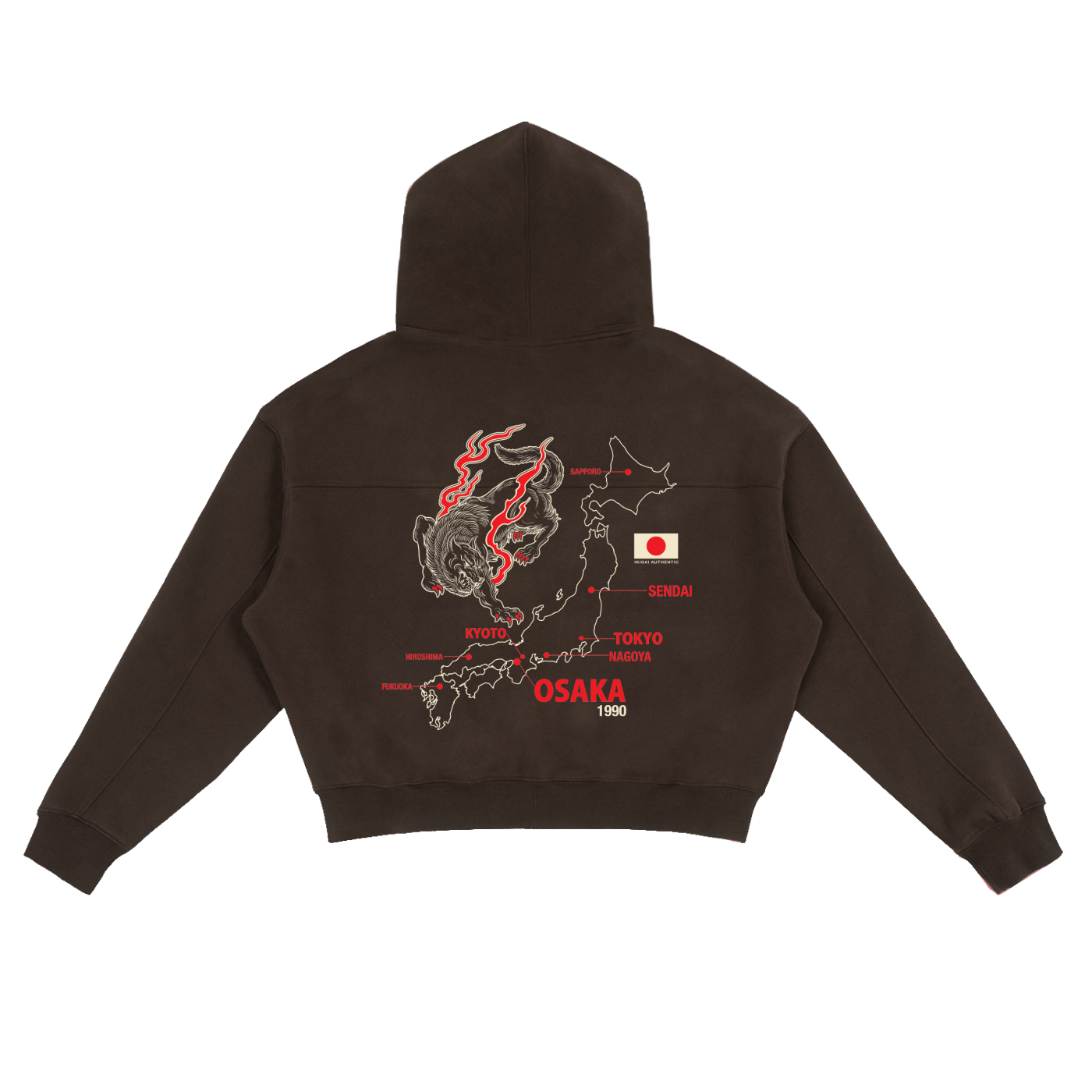 Okami Wolves Full-Zip Hoodie