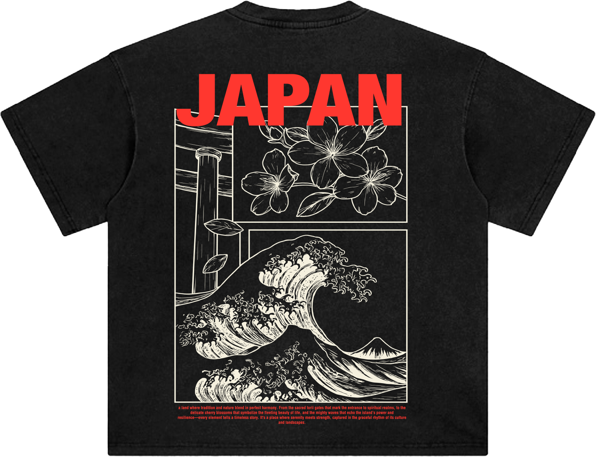 Great Wave of Kanagawa Tee