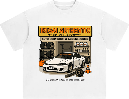 Tokyo Auto Body Shop Tee