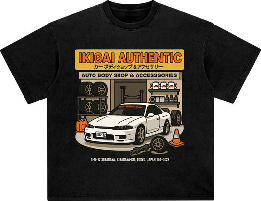 Tokyo Auto Body Shop Tee