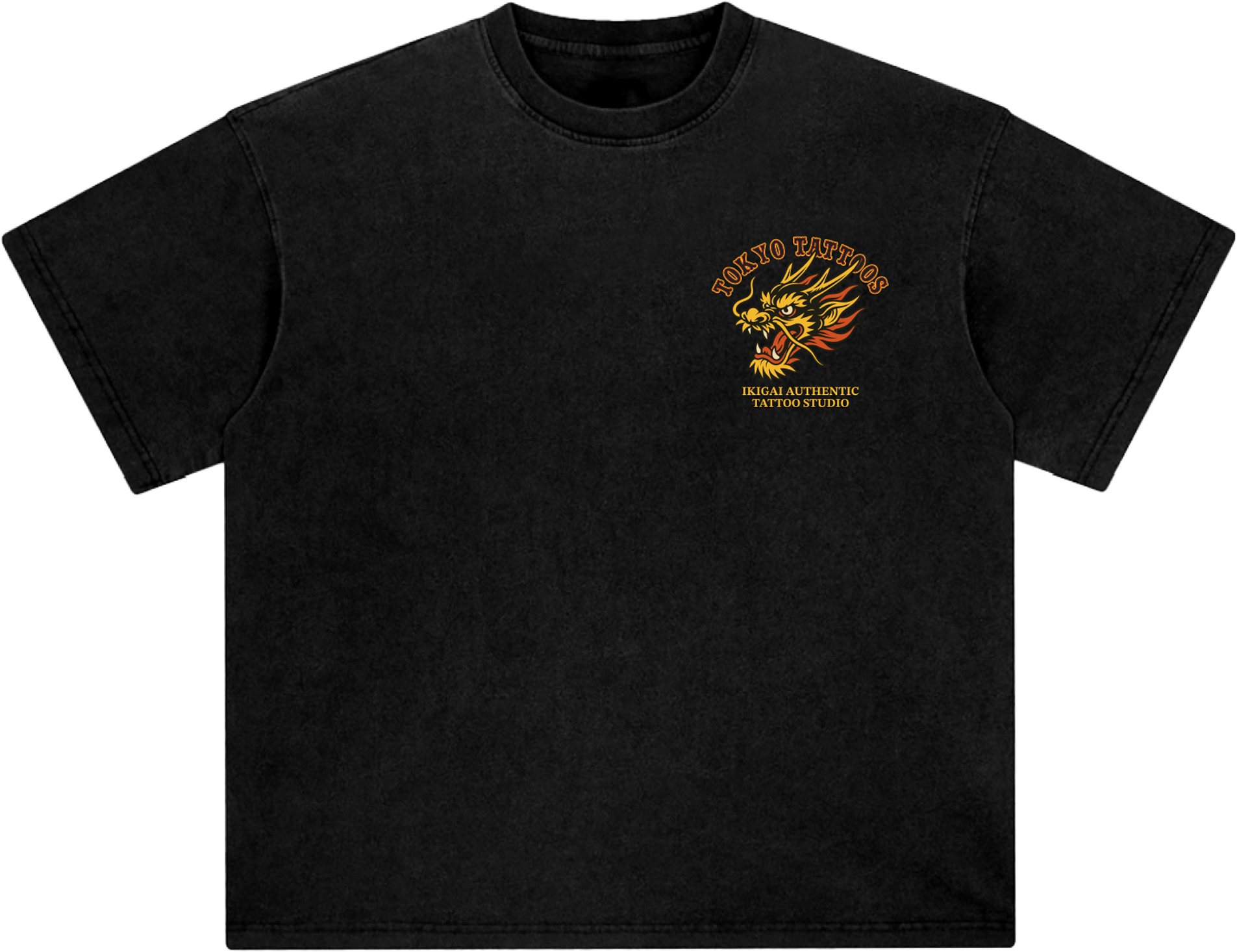 雅@さん専用 TOKYO INK Tシャツ XL 黒 タトゥーアート Tokyo Tattoo Studio Tee - Ikigai Authentic Clothing