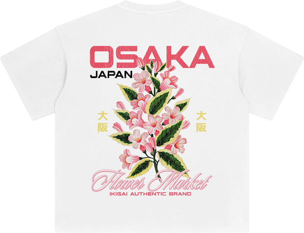 Osaka Flower Market Tee