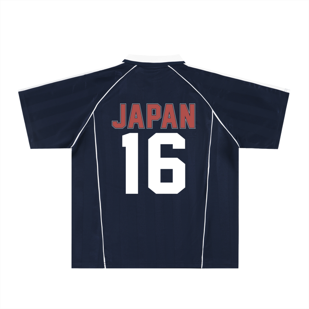 Shadow Stripe Collared Soccer Jersey