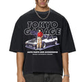 Premium Tokyo Grage Vintage Washed Boxy T-Shirt