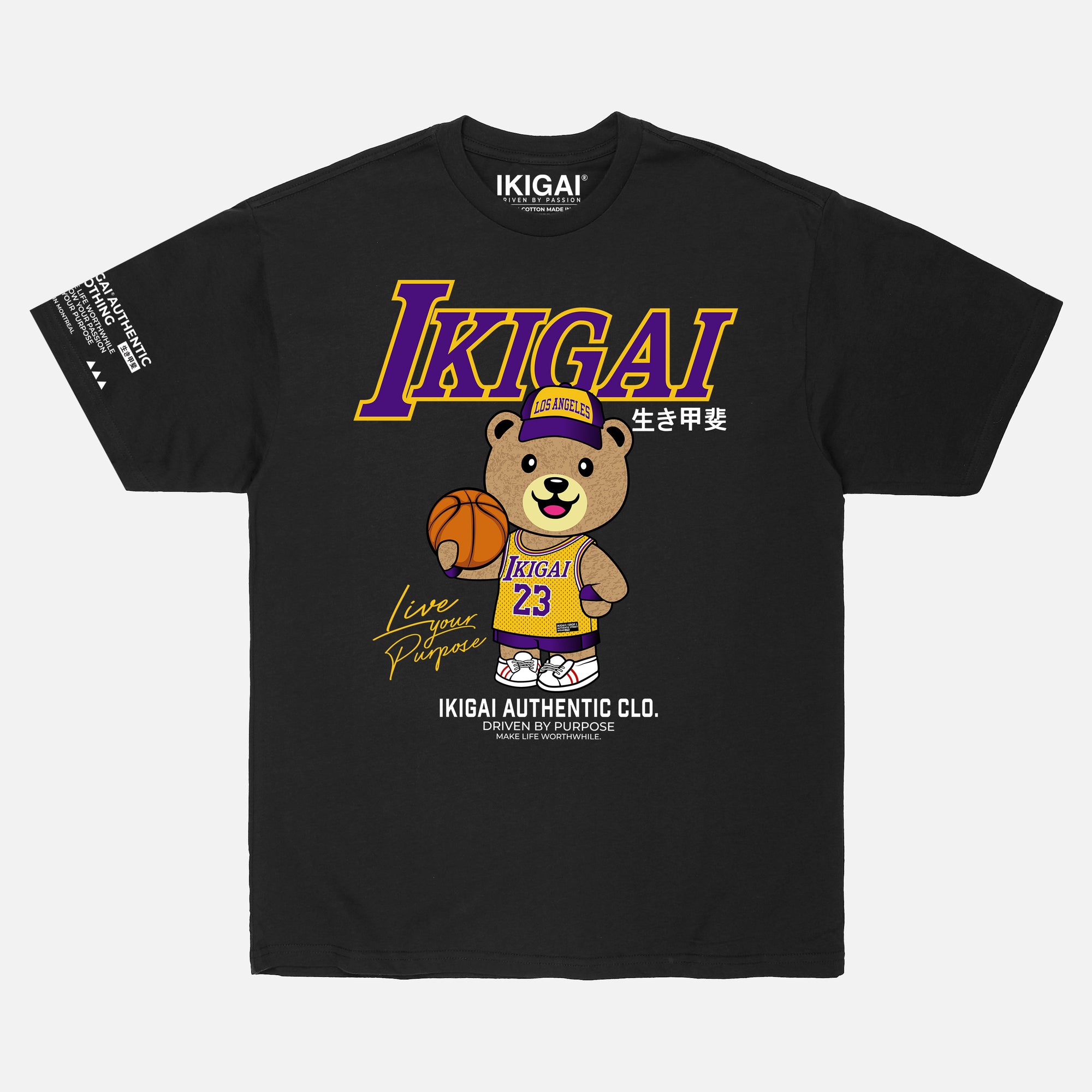 Los Angeles Lakers Graphic Design Tees - Lezgu Online Shopping